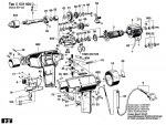 Bosch 0 601 105 903  Drill 220 V / Eu Spare Parts